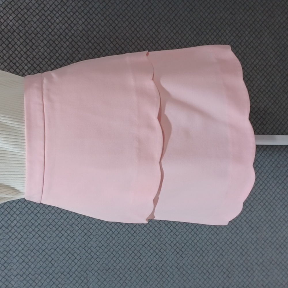 BCX Pink Scallop Layer Skirt Size 3 Juniors Womens